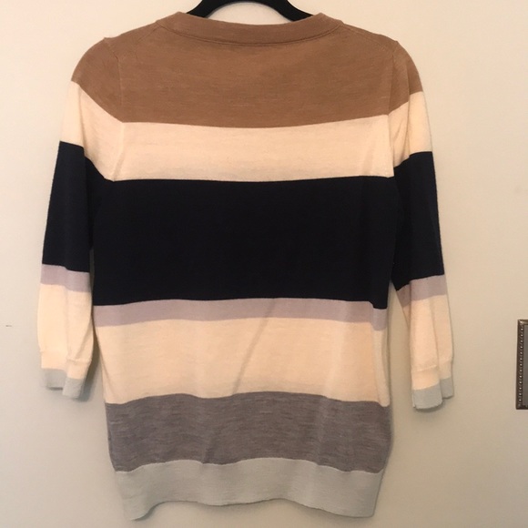J. Crew Striped Sweater - Picture 2 of 3